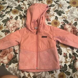 Columbia Fleece jacket with Hood 12-18mo